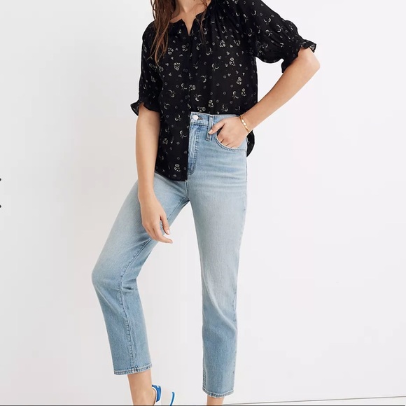 Madewell Classic Straight Jean - Picture 2 of 10